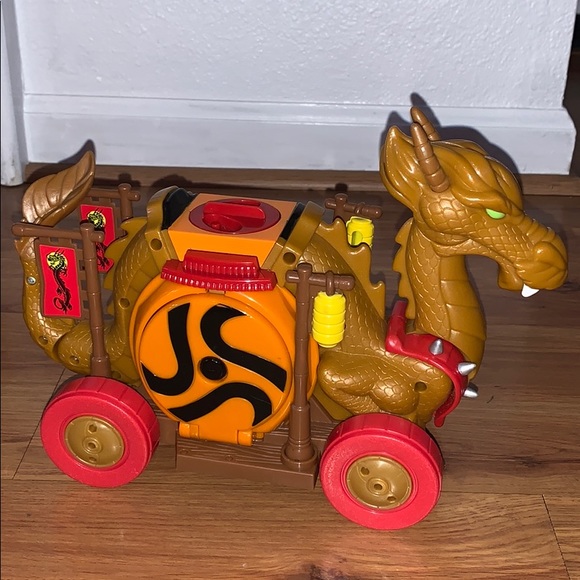 imaginext dragon wagon
